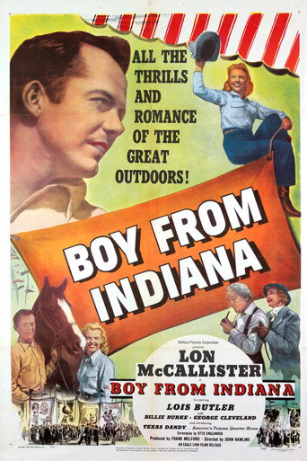 The Boy From Indiana movie poster