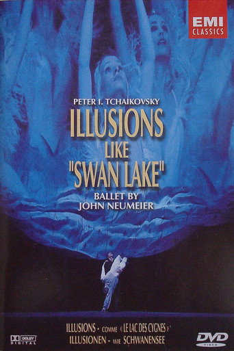 Illusions like “Swan Lake” movie poster
