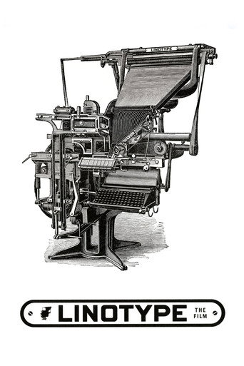 Linotype: The Film movie poster
