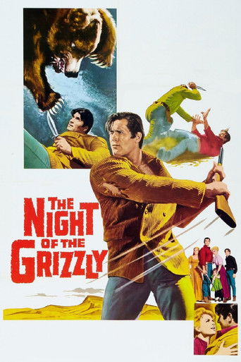 The Night of the Grizzly movie poster