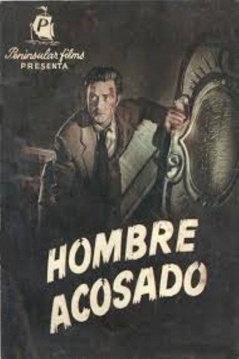 Hombre acosado movie poster