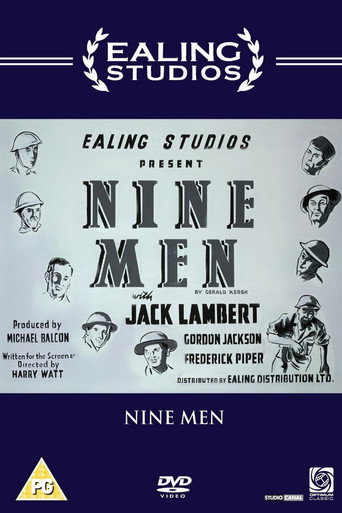 Nine Men movie poster