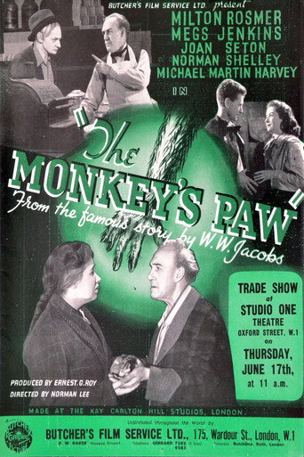 The Monkey's Paw movie poster