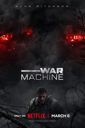 War Machine movie poster