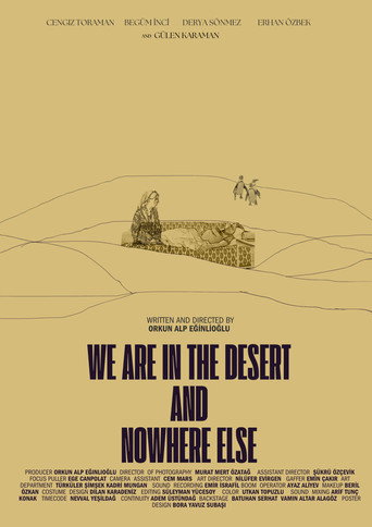 Çöldeyiz ve Başka Bir Yerde Değiliz movie poster
