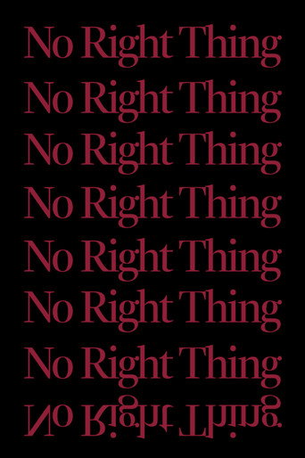 No Right Thing movie poster