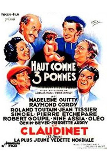 Haut comme trois pommes movie poster