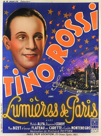 Lights of Paris movie poster