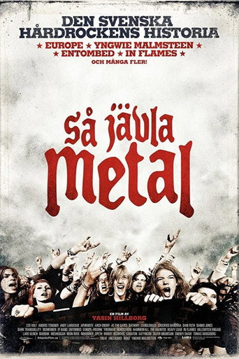 Så jävla metal movie poster