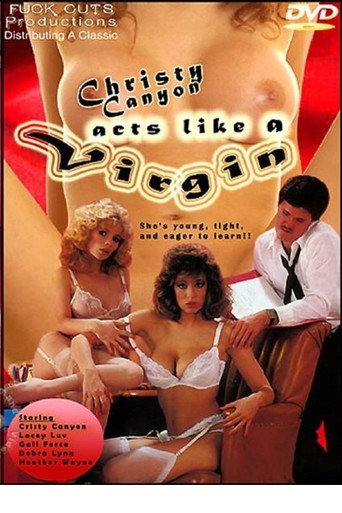 Christy Canyon Acts Like a Virgin movie poster