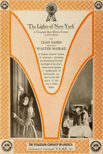 Lights of New York movie poster