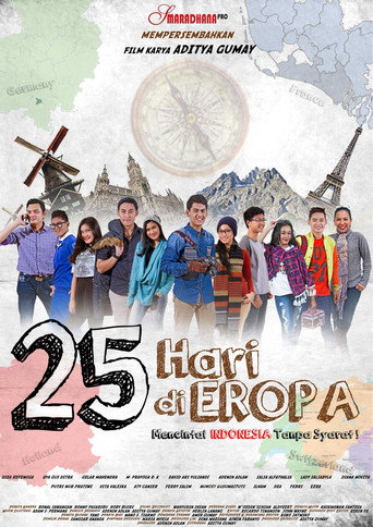 25 Hari Di Eropa movie poster