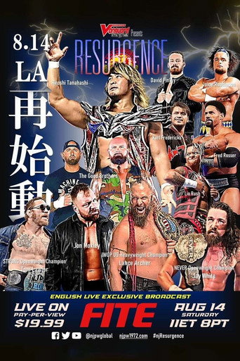 NJPW Resurgence 2021 movie poster