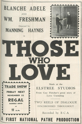 Those Who Love movie poster
