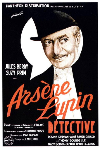 Arsène Lupin, Detective movie poster