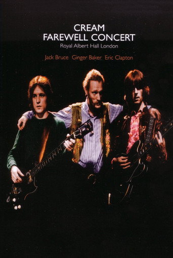 Cream: Farewell Concert movie poster