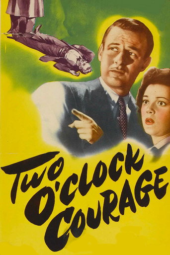 Two O'Clock Courage movie poster