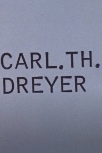 Carl Dreyer movie poster