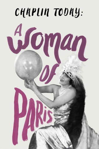 Chaplin Today: A Woman of Paris movie poster