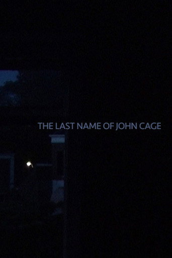 The Last Name of John Cage movie poster