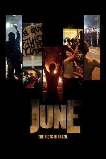 June - The Riots in Brazil movie poster