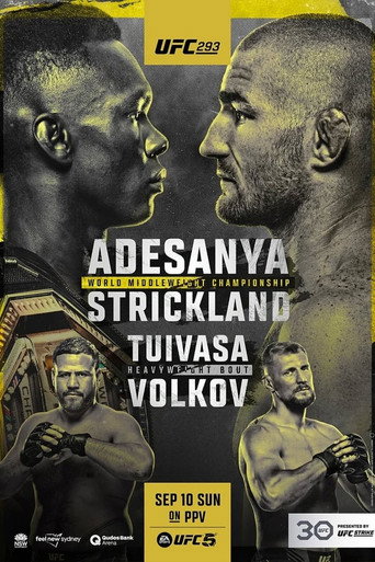 UFC 293 Countdown movie poster