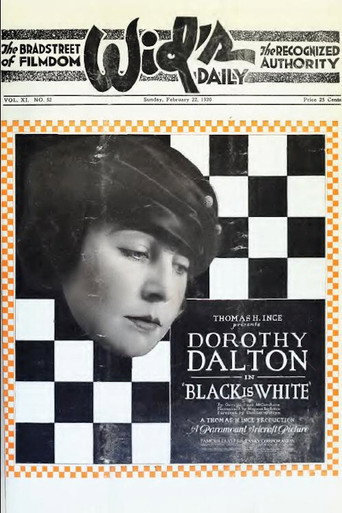 Black Is White movie poster