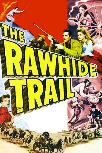 The Rawhide Trail movie poster