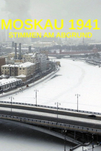 Moskau 1941 - Stimmen am Abgrund movie poster