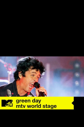 GREEN DAY MTV World Stage LIVE From Seville movie poster