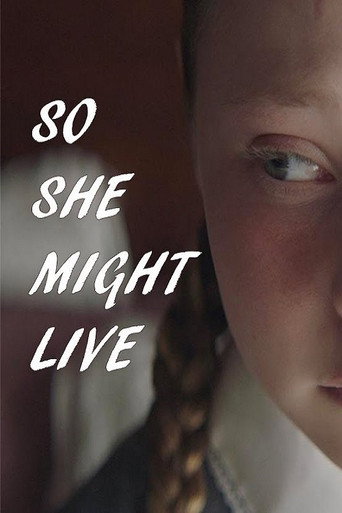 So She Might Live movie poster