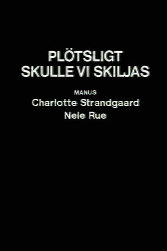 Plötsligt skulle vi skiljas movie poster
