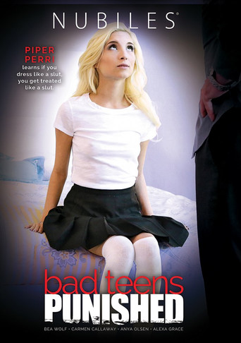 Bad Teens Punished movie poster