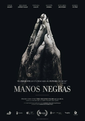 Manos negras movie poster