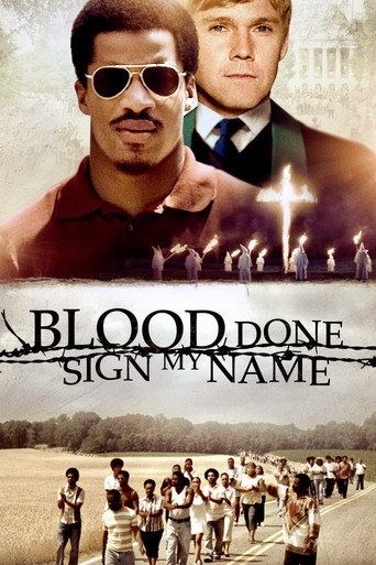 Blood Done Sign My Name movie poster