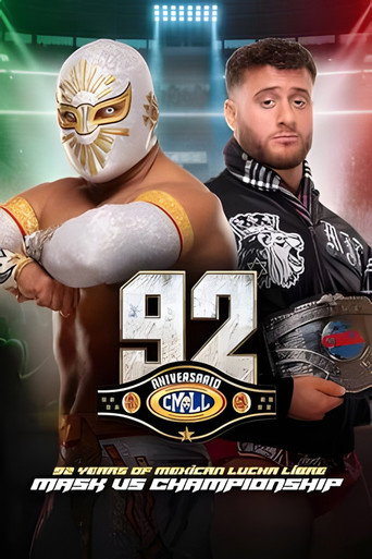 CMLL 92nd Anniversary Show movie poster