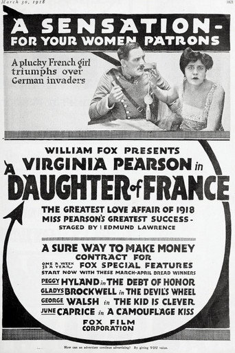A Daughter of France movie poster