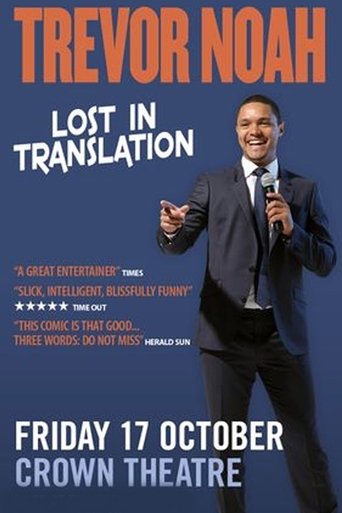 Trevor Noah: Lost In Translation movie poster