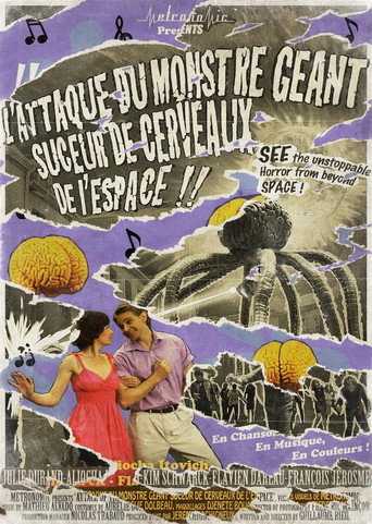 Attack of the Giant Brainsucker Monster From Outer Space movie poster