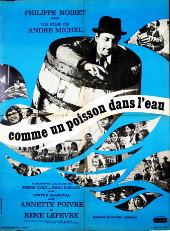 Comme un poisson dans l'eau movie poster