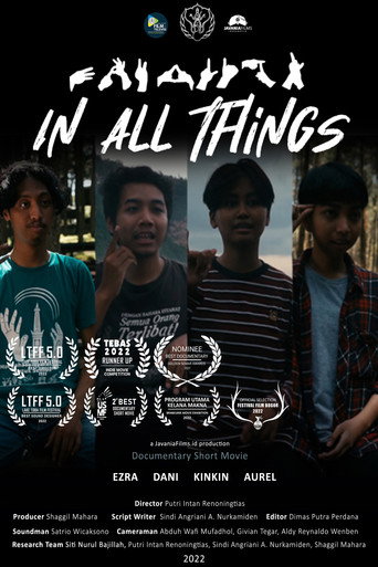 Equality in All Things movie poster