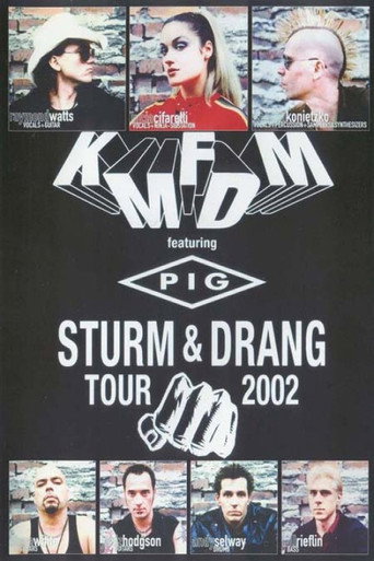 KMFDM: Sturm & Drang Tour 2002 movie poster