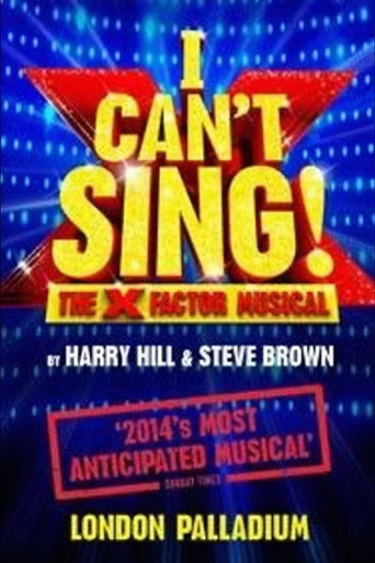 I Can't Sing! The X Factor Musical movie poster