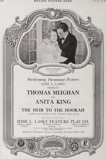 The Heir to the Hoorah movie poster