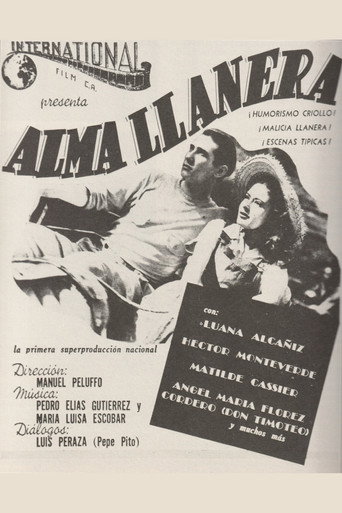 Alma llanera movie poster