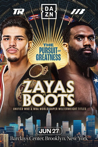 Xander Zayas vs. Jaron Ennis movie poster