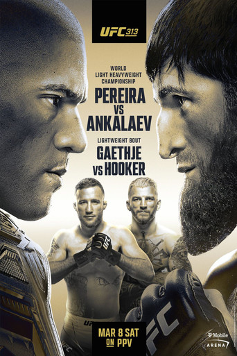 UFC 313: Pereira vs. Ankalaev movie poster