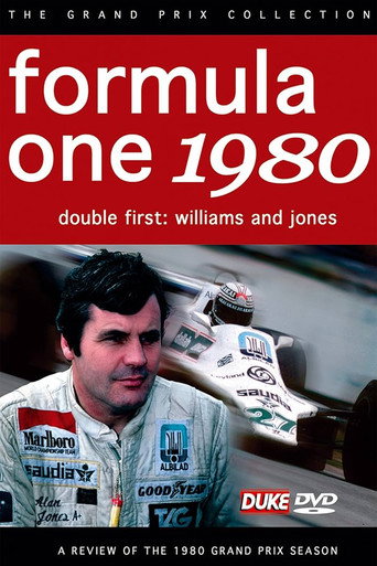 Double First - Williams & Jones: Formula One 1980 - A Review Of The 1980 Grand Prix Season movie poster