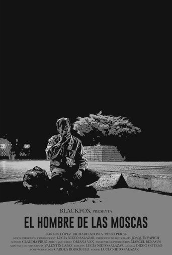 El hombre de las moscas movie poster