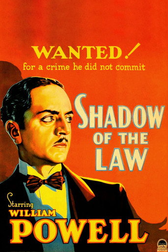 Shadow of the Law movie poster